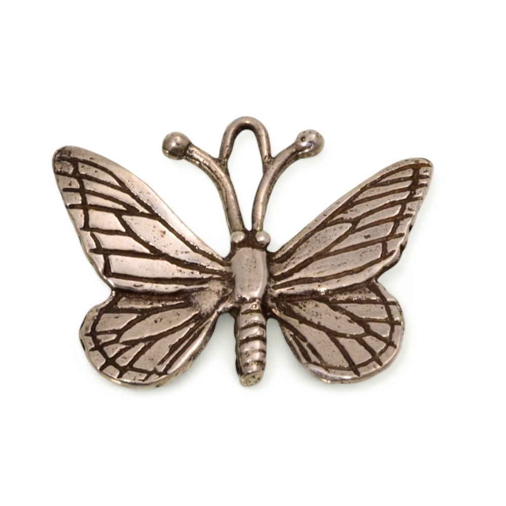 Vintage Sterling Butterfly Charm • Southwest Style